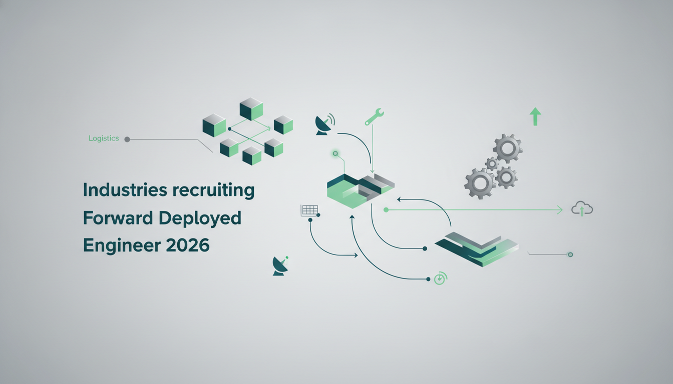 Industries recrutant le plus de FDE en 2026 : analyse complète