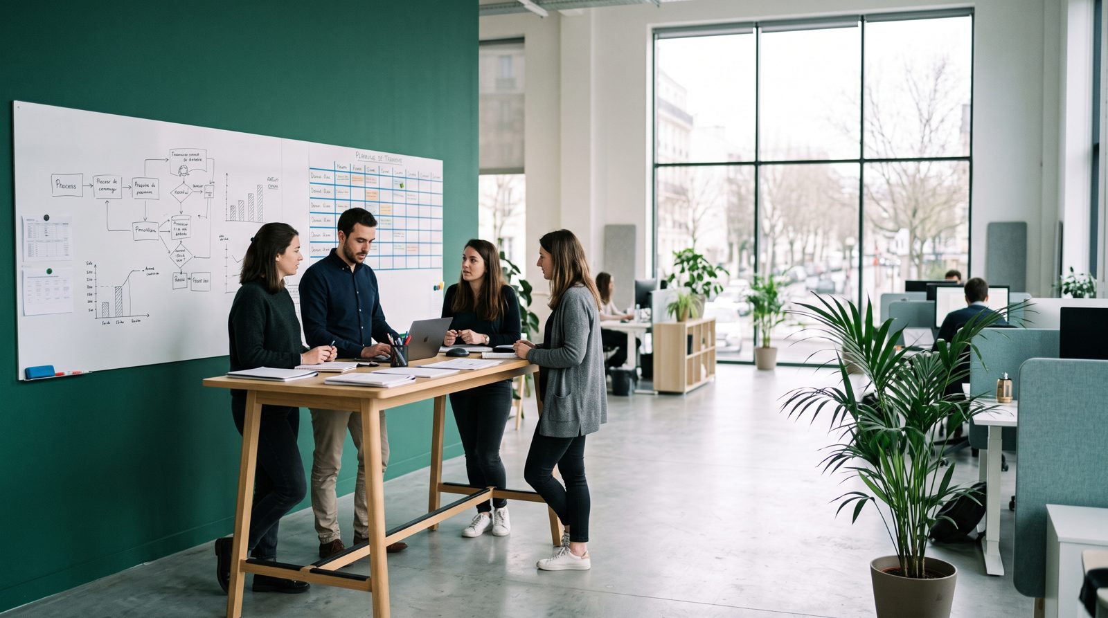 Projet IA en PME : les six premiers mois, phase par phase